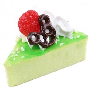 미니 조각케익 케이크 모형 복분자 그린 5cm 후식 디저트 진열 인조 베이커리 장식 PU리얼