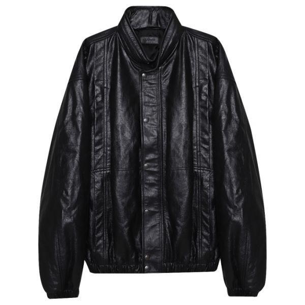 (국내매장 정품) LEMAIRE 22FW LEATHER BLOUSON (LT115 LL206 999) (레더 블루종)