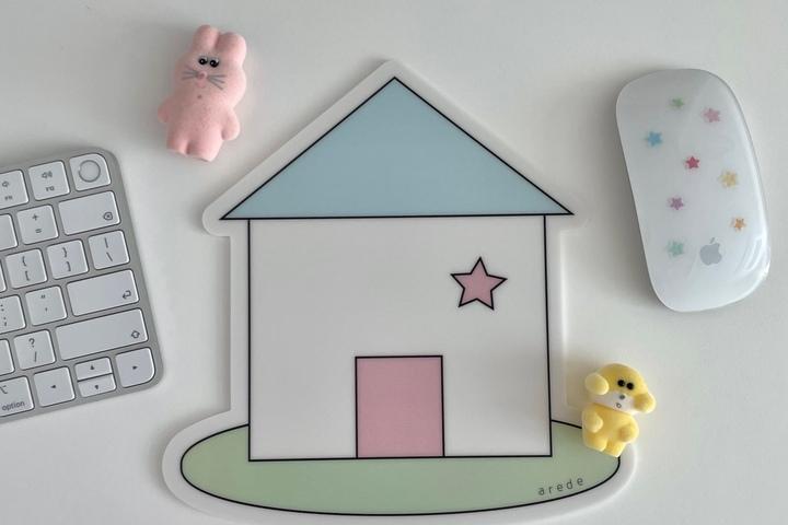 러블리 하우스 마우스 패드