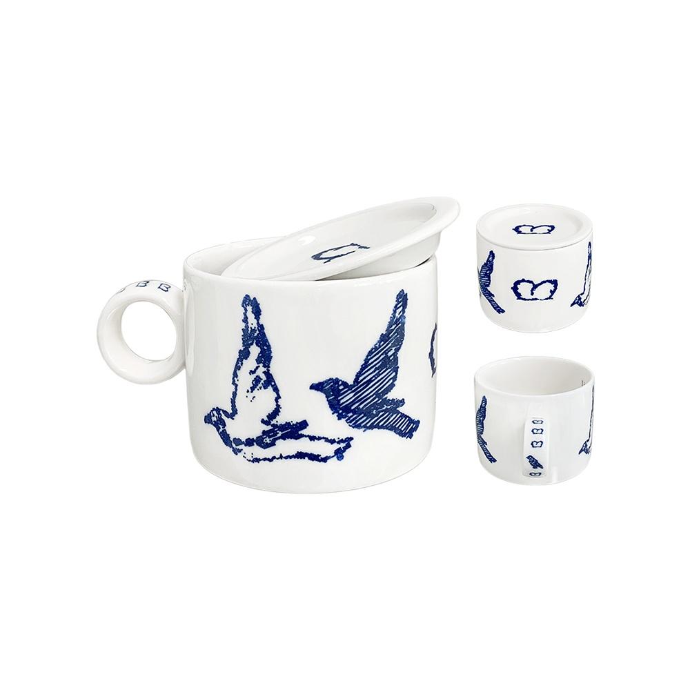 Blue Bird _ room cup (SET)
