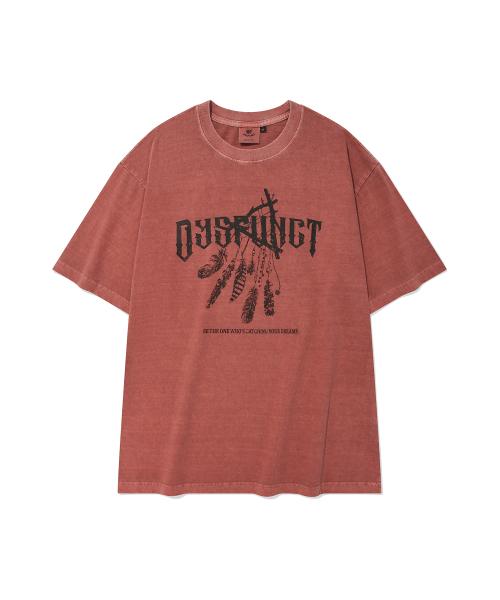 DREAM CATCHER PIGMENT T-SHIRT (PINK)
