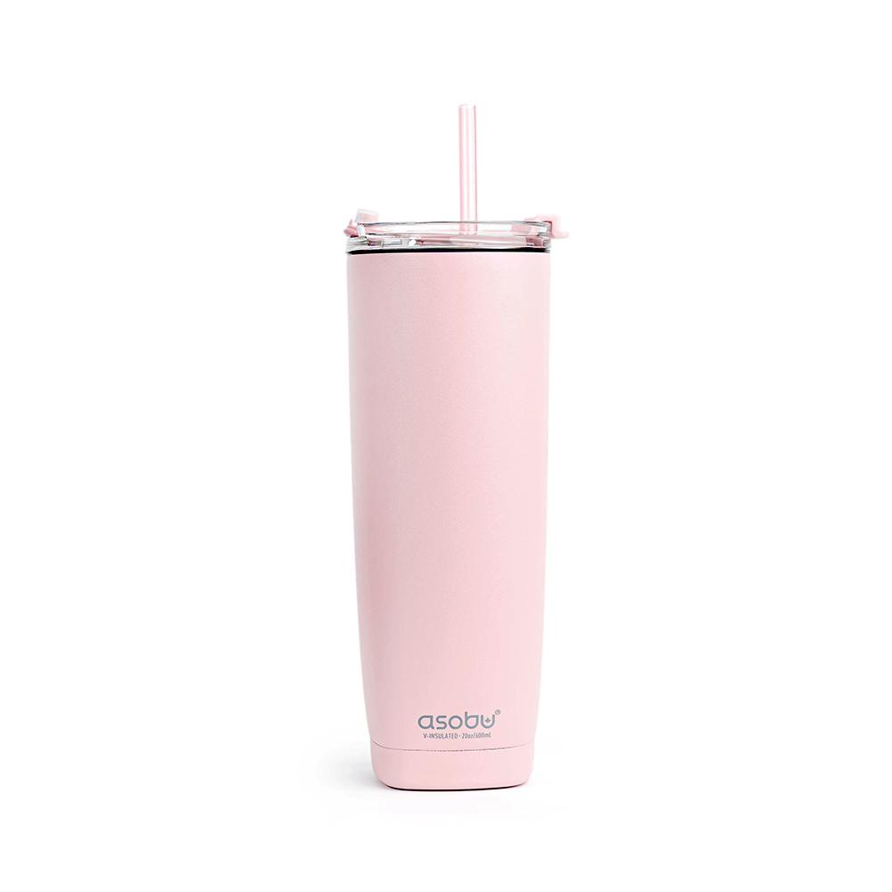 캐나다 아소부 진공스텐 보온보냉 텀블러 600ML 아쿠아리나 핑크