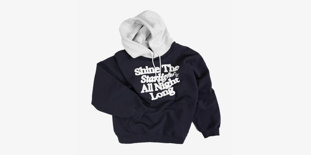 10CM 9+1 Oversized Hoodie Navy Mix ㅣ 마플샵