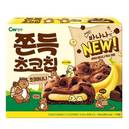 이런 상품 어때요? 청우)쫀득초코칩초코바나나240G