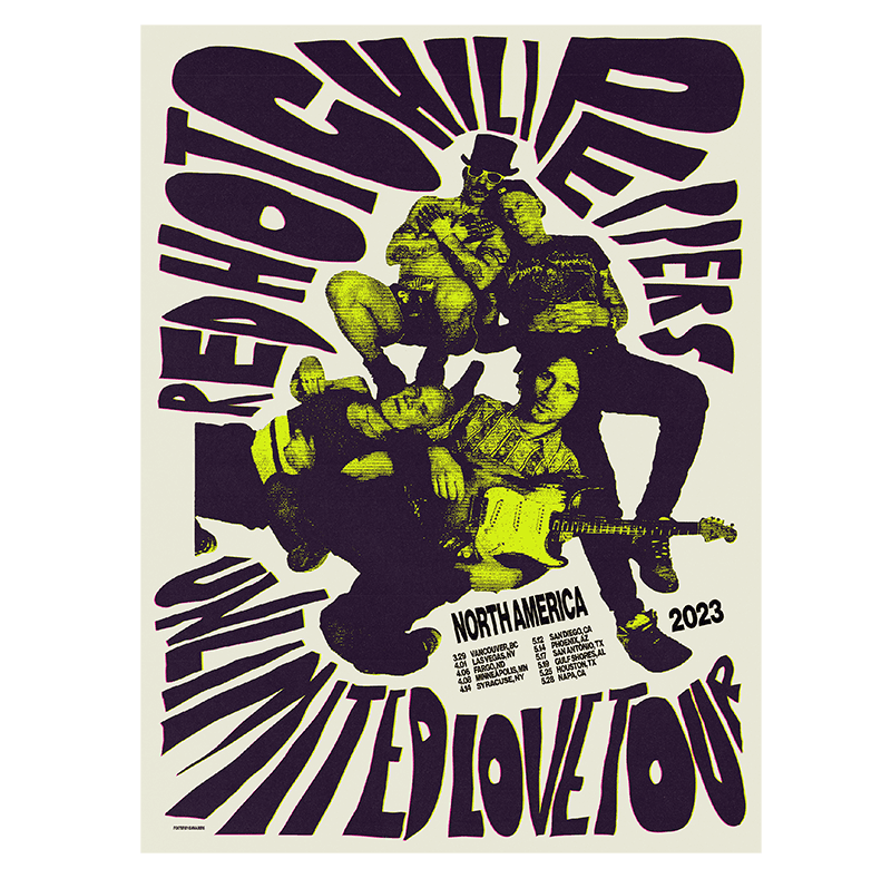 The Band 2023 North America Tour Poster