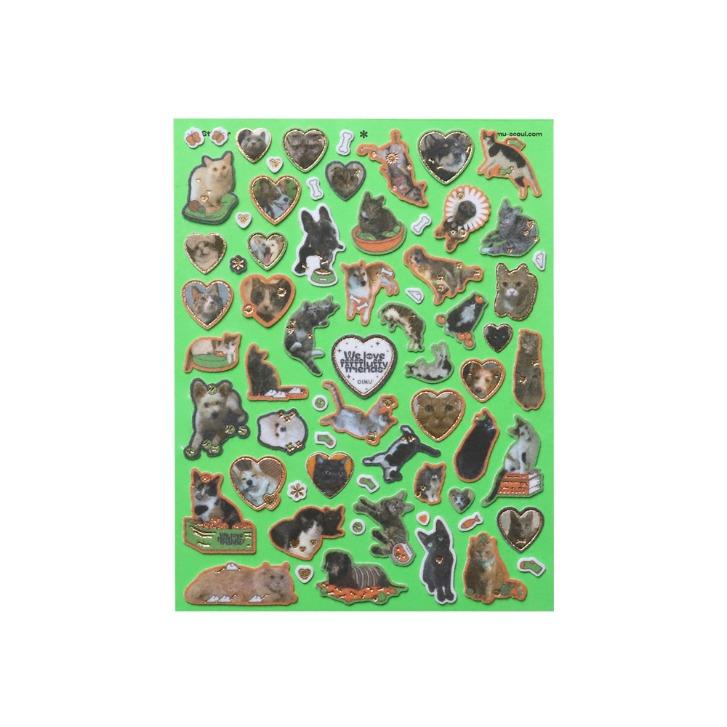Fur sticker