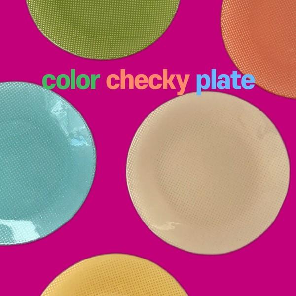 Color checky plate