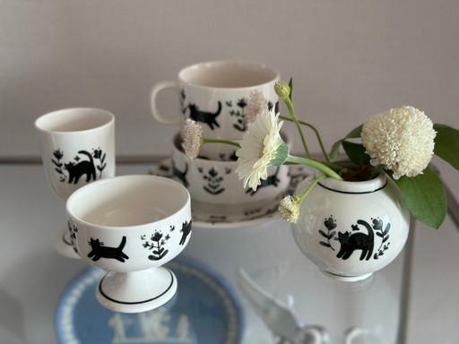 고양이의 농담 1인 식기세트