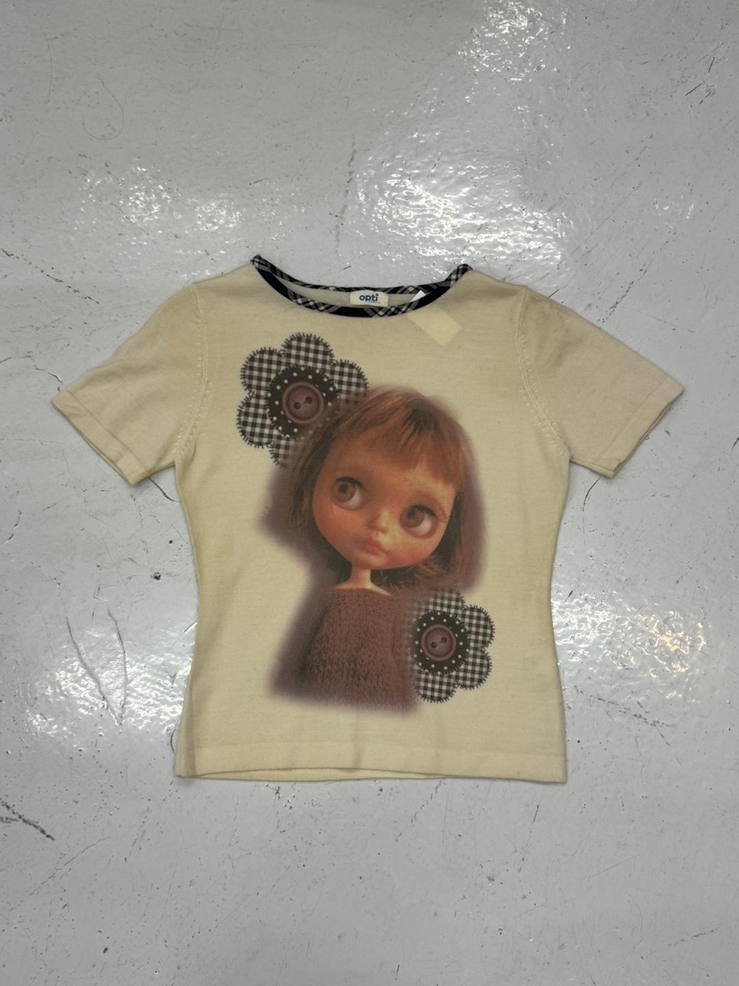 Doll printed knit