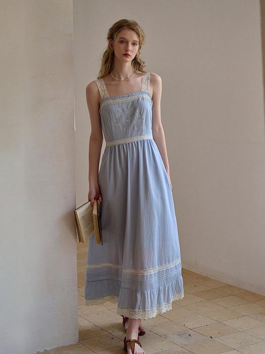 SR_Stitching lace slip dress