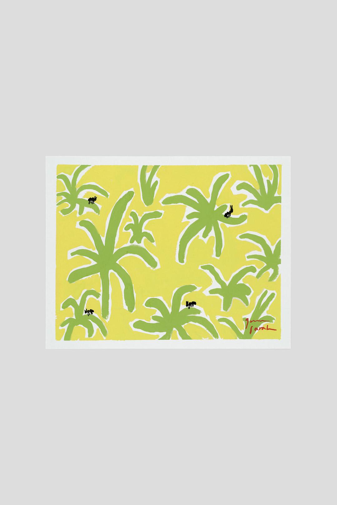 엽서-싱그러운 풀