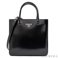 [PRADA] 프라다 브러시드 레더 토트 숄더백 1BA330-ZO6-F0002