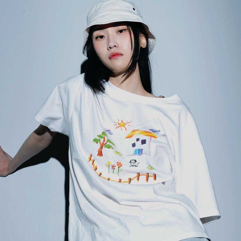 MY HOME T SHIRTS (WHITE)