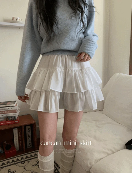 [1+1할인/속치마바지] 플릿 캉캉스커트/하늘하늘🌸