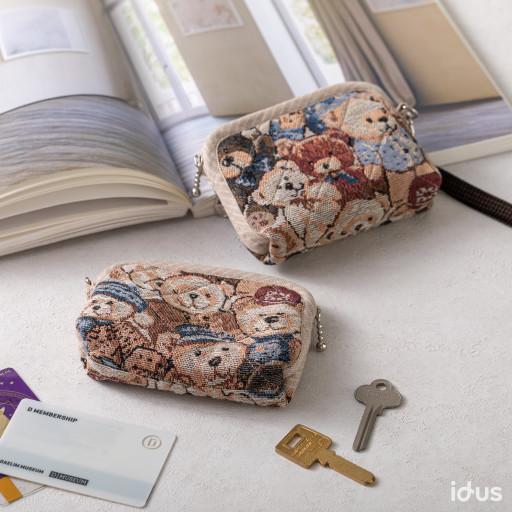 5월할인🧸곰세마리반지갑파우치,퀼트제품