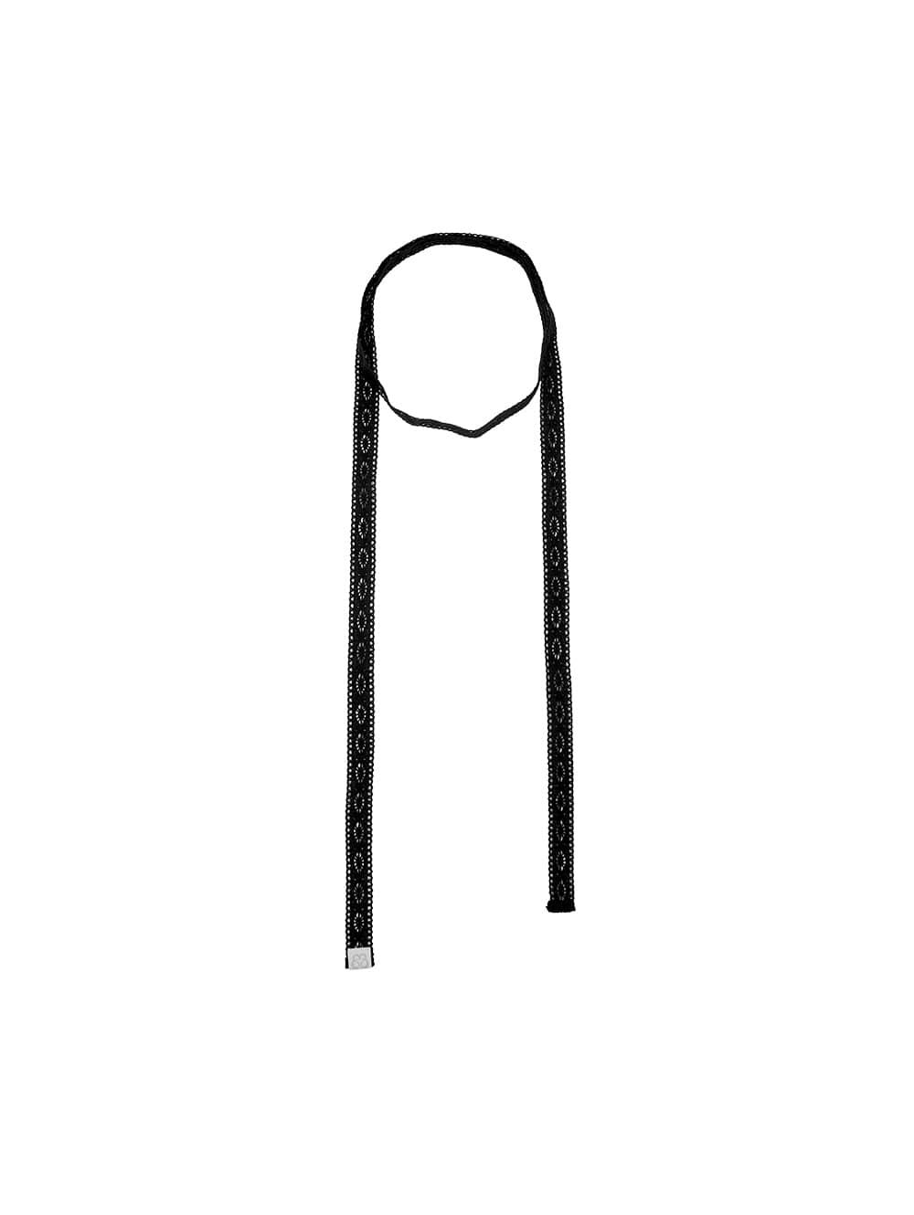 LACE SCARF [BLACK]