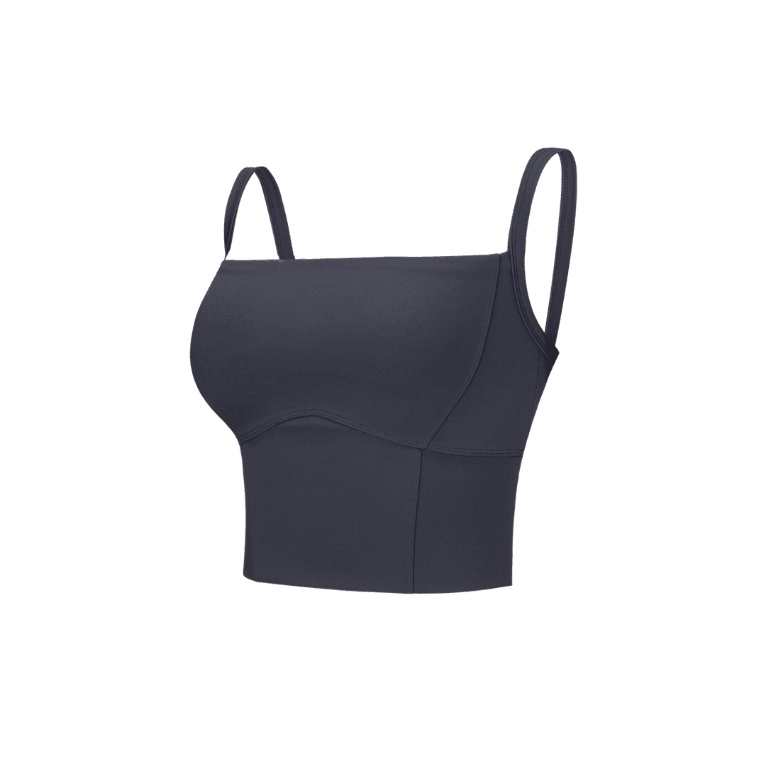 DEMI 맥스 스퀘어 피트니스탑 미스티 네이비