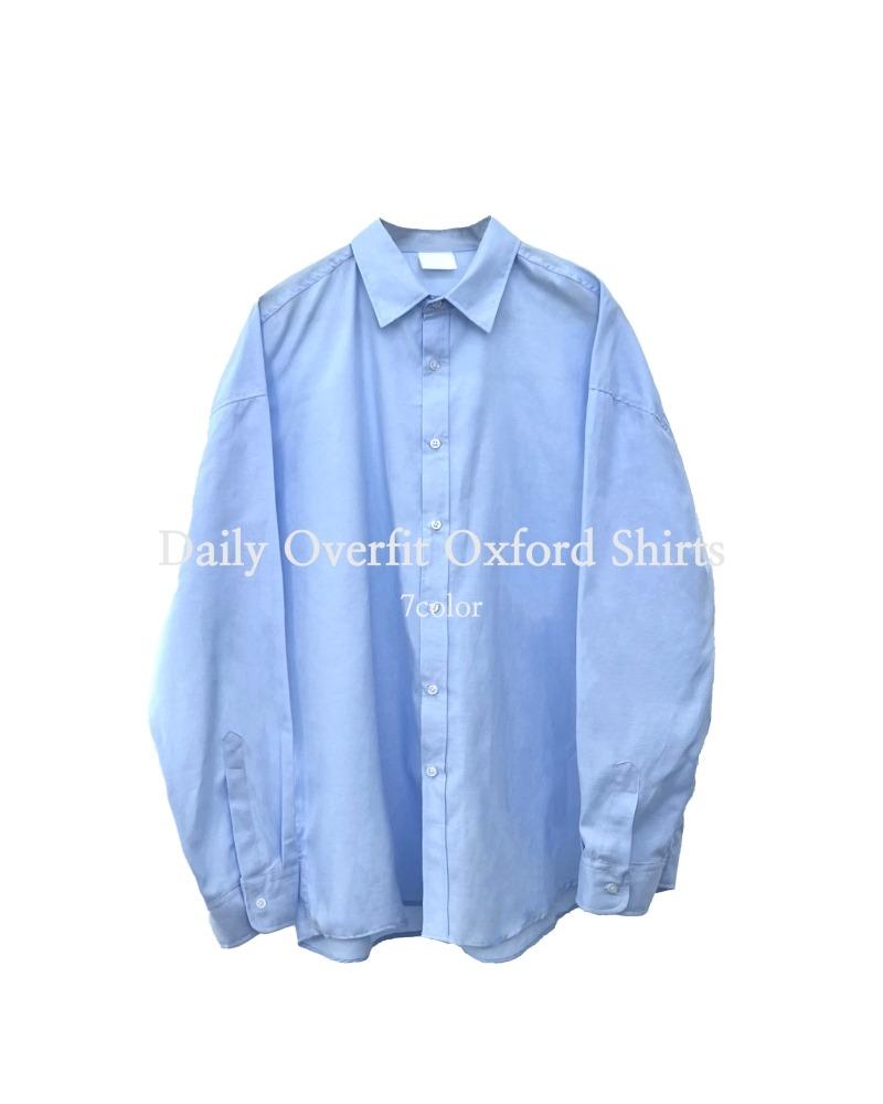 Daily Overfit Oxford Shirts(7color)