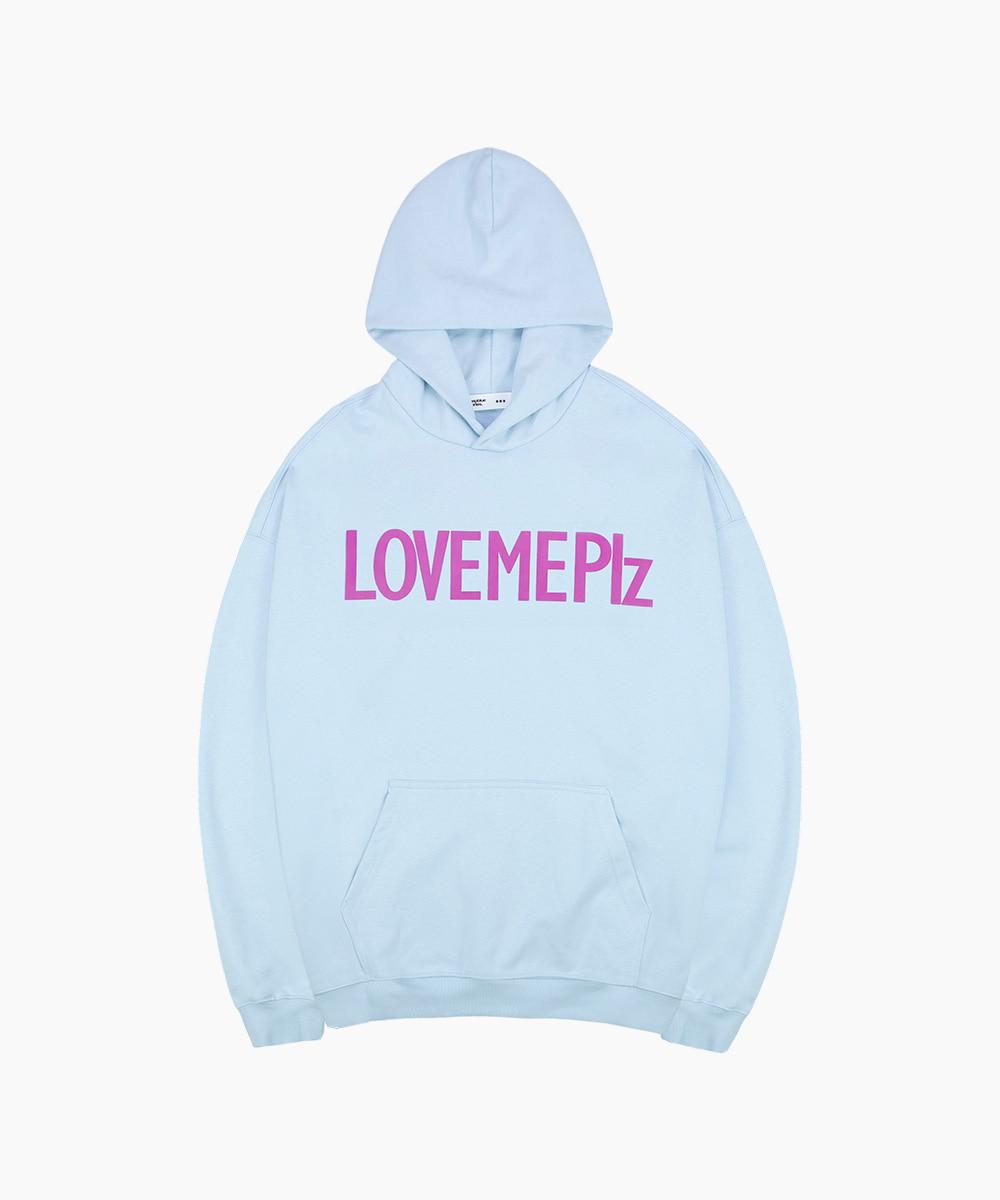 Lovemeplz 24 Hoodie in Sky