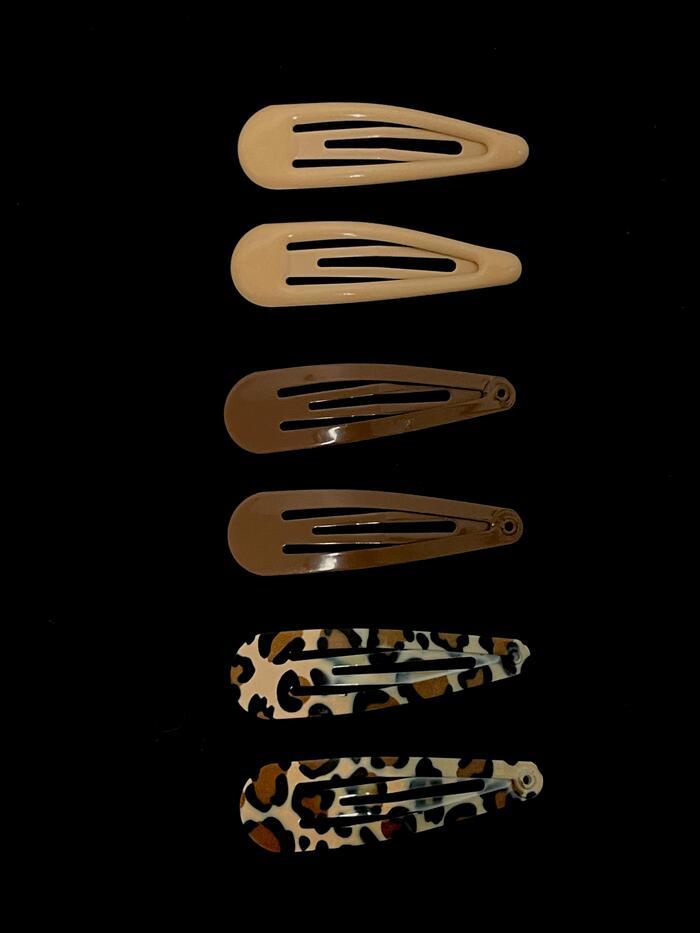 Y2K Leopard Hairpin (3개 구성)