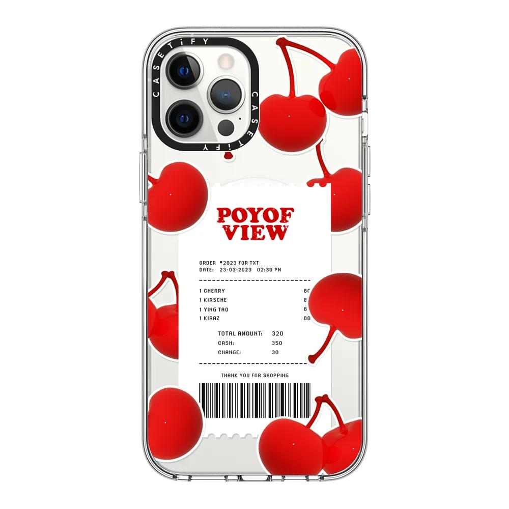 Cherry Receipt by Poyofview