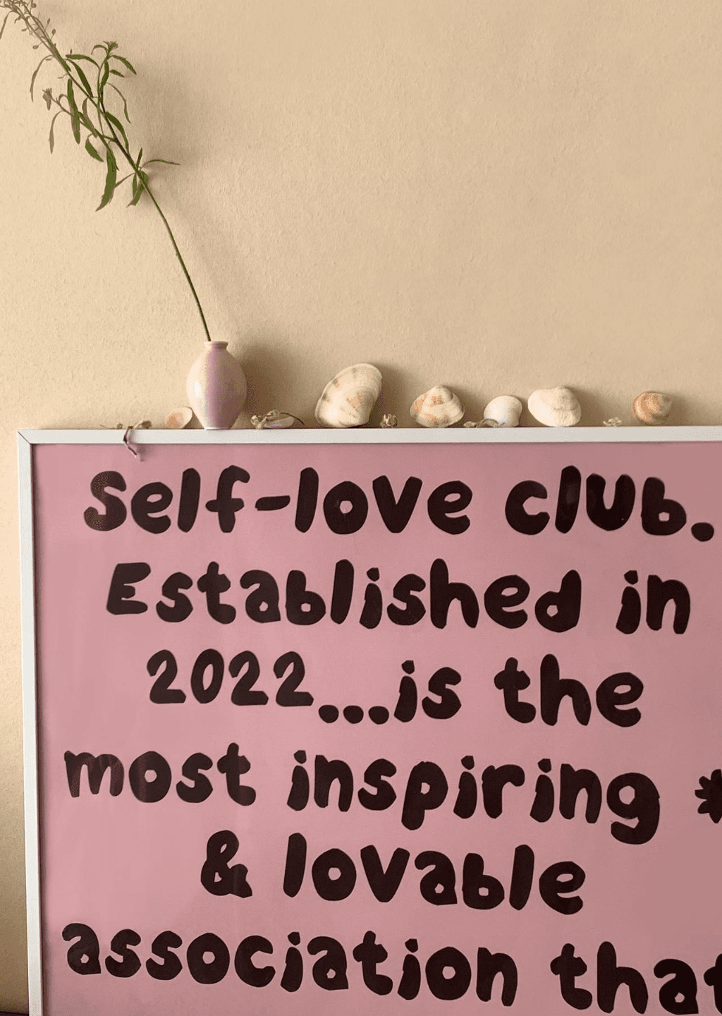 SELF-LOVE CLUB POSTER