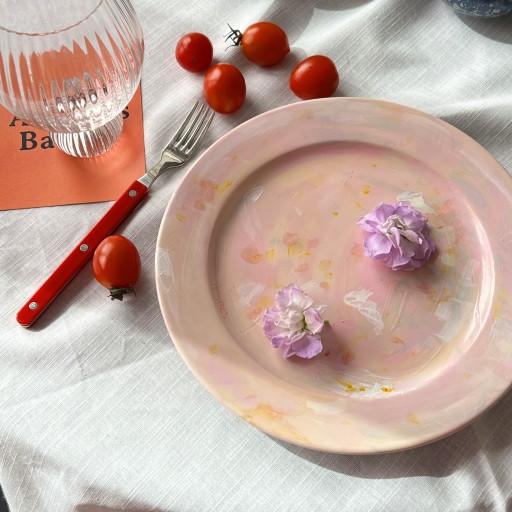 Sugarpink 핸드페인팅 레터링가능 플레이트