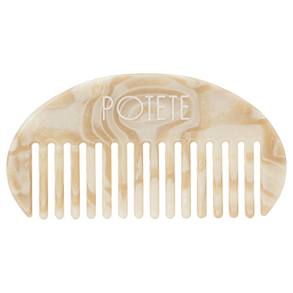 hair comb S stone beige - stone beige