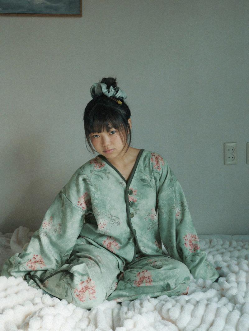 [ 터래기 ] 제가화첩, 심사정 - 저고리 + 바지 set