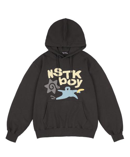 Banana Boy Hoodie (Charcoal)_K24ZB767