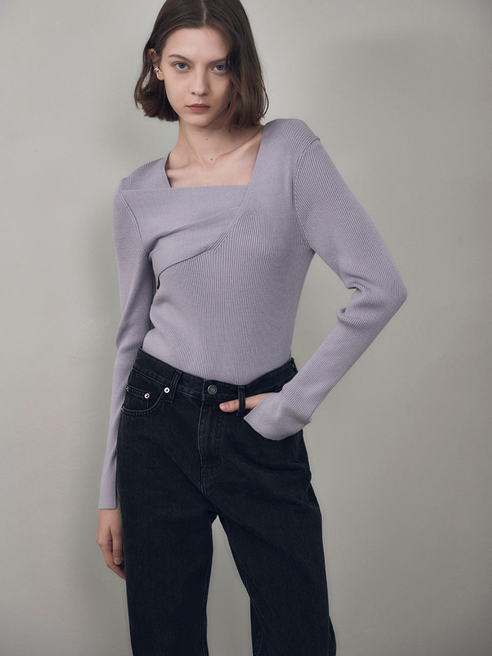 Cross Overwrap Knit SK1AP258-50