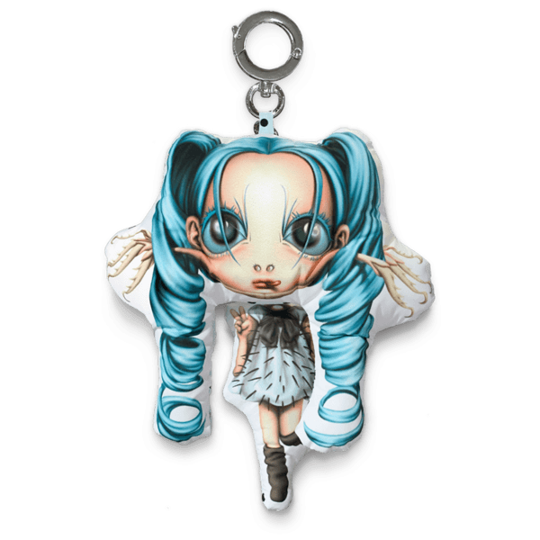 Ornamental body cushion keyring, Fairy