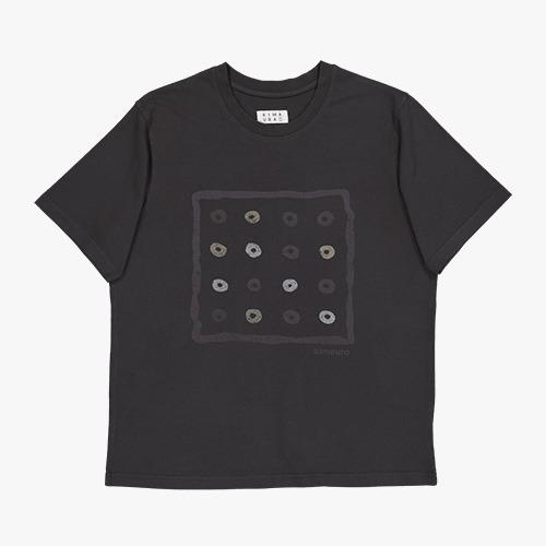 Circlegrid S/S Tee (Dark Grey)