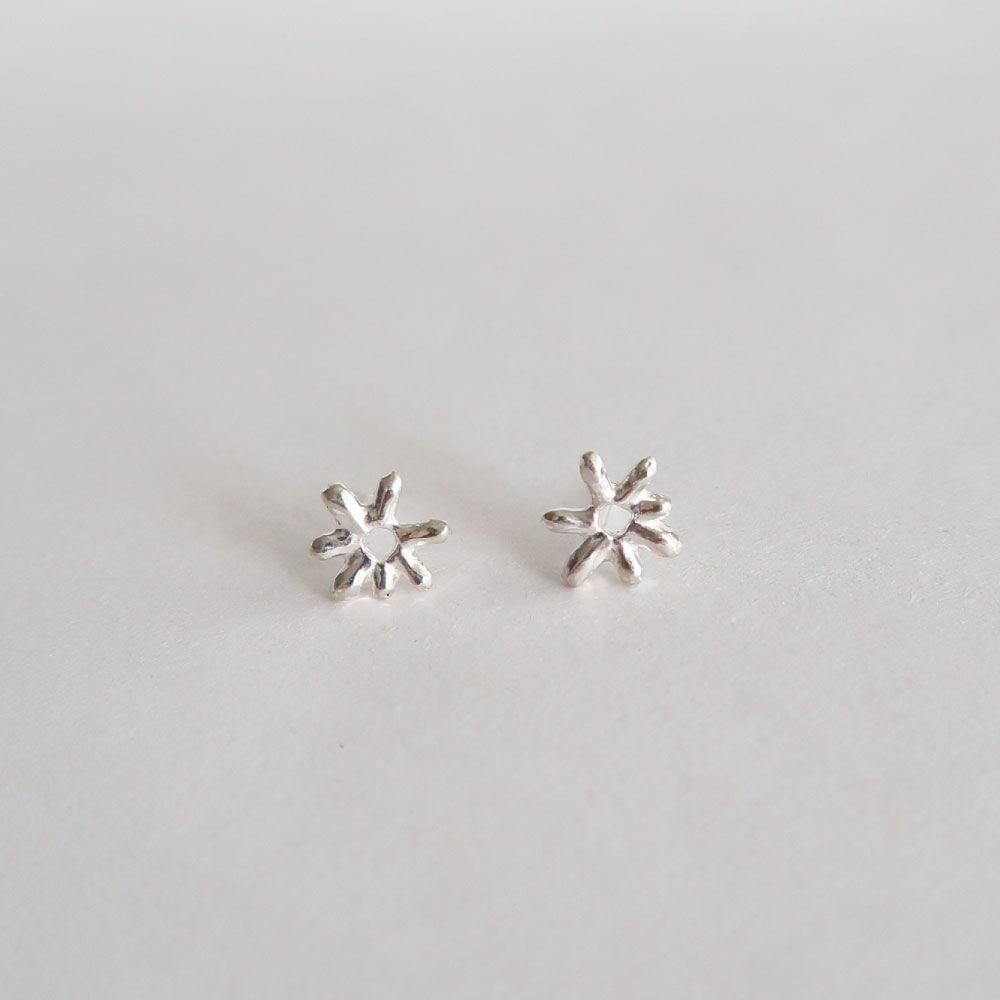 [라이즈 앤톤착용]silver 925 Winter light earring [silver/gold]