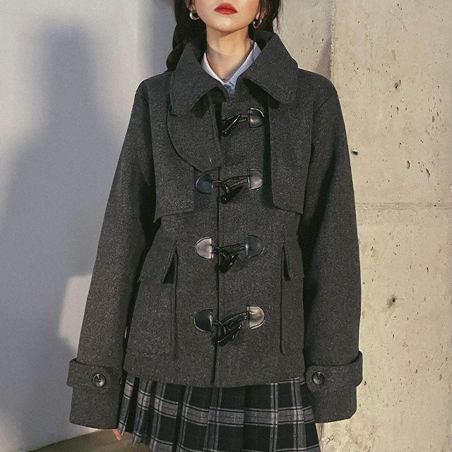 더플 비겐 떡볶기코트 [재입고x]