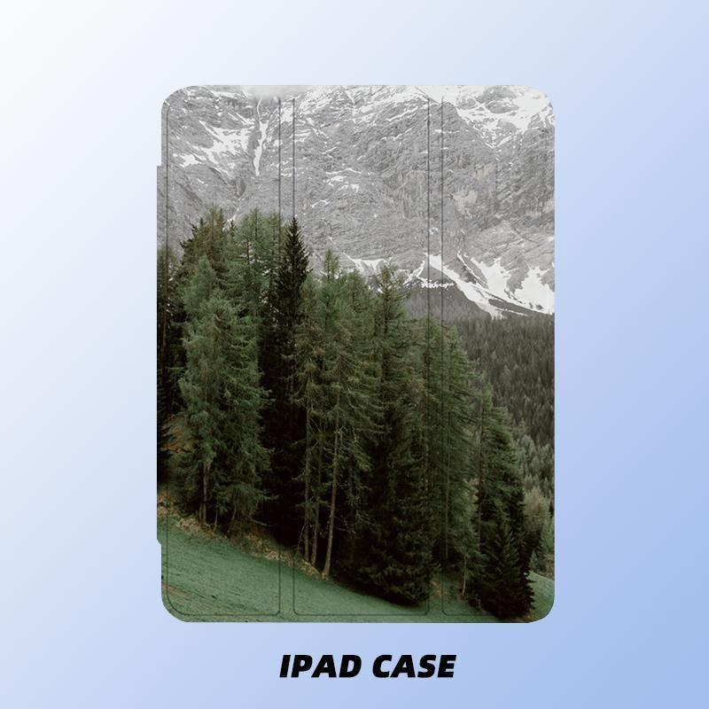 밴프 포레스트 아이패드 케이스 포토 태블릿 커버