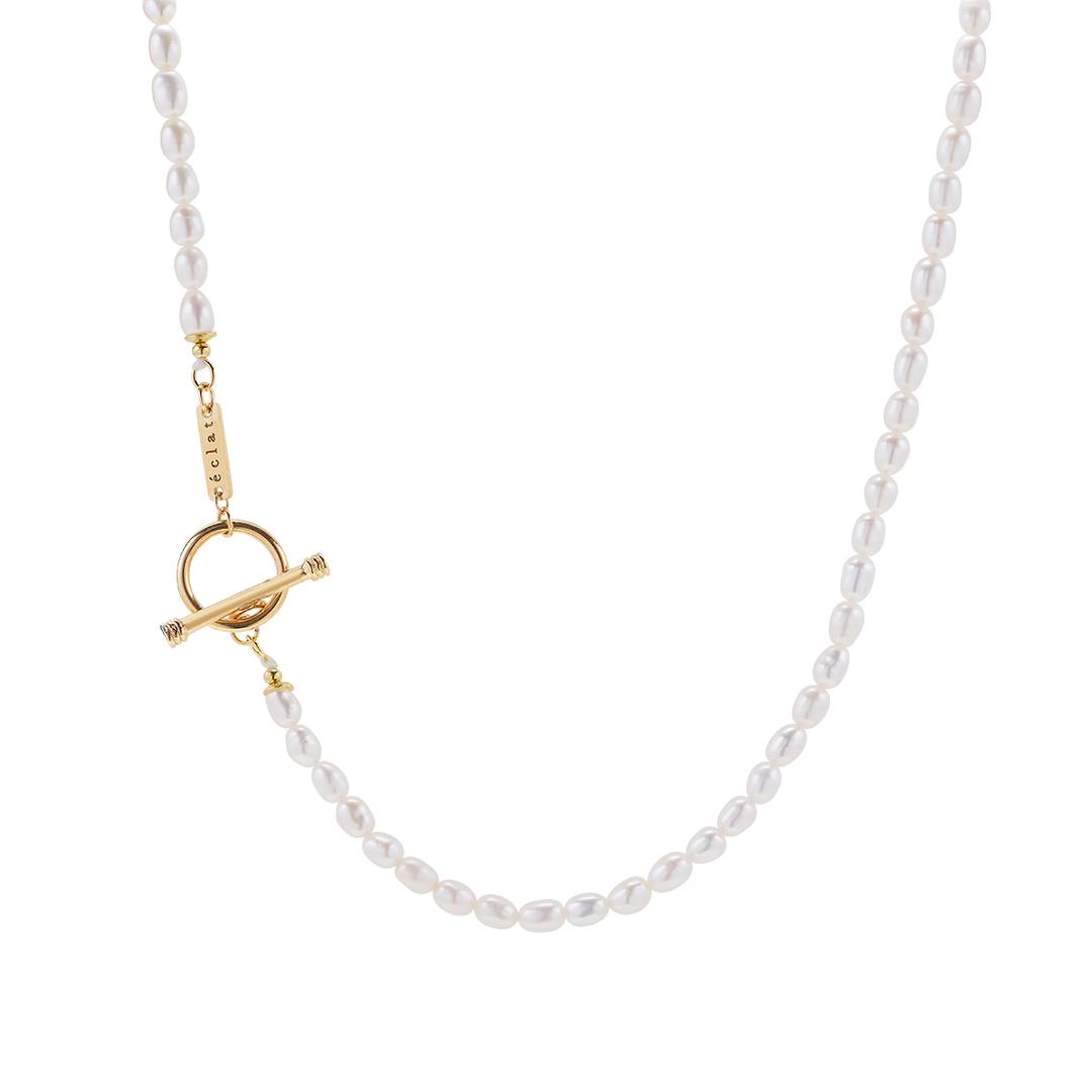 eclat clalet signature pearl necklace