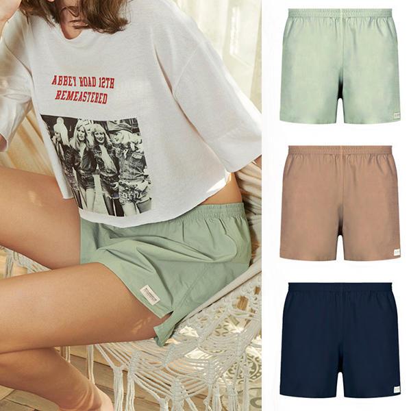 순면 여자 사각 트렁크 팬티 생리대부착