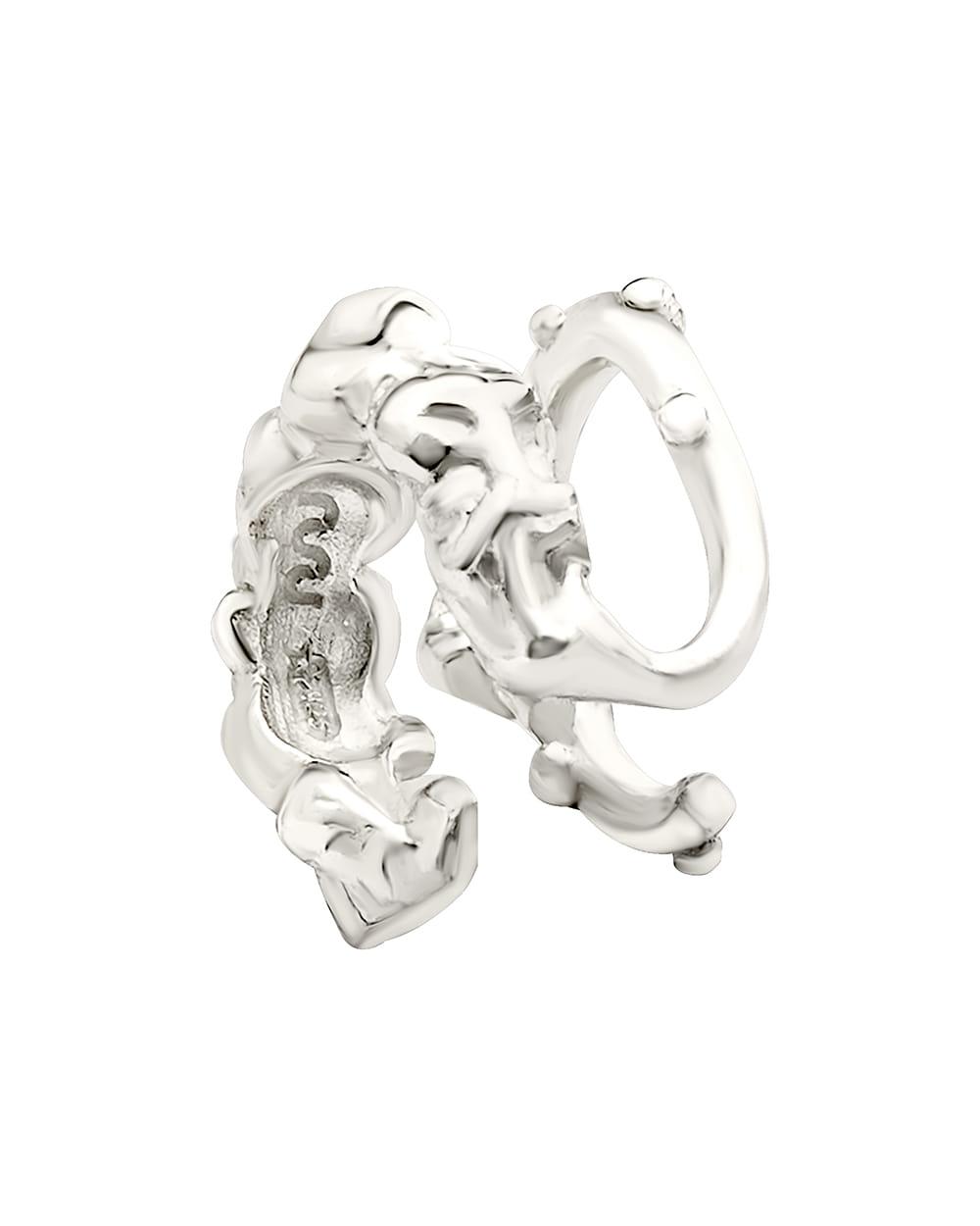 2ROW STONE EAR CUFF 925