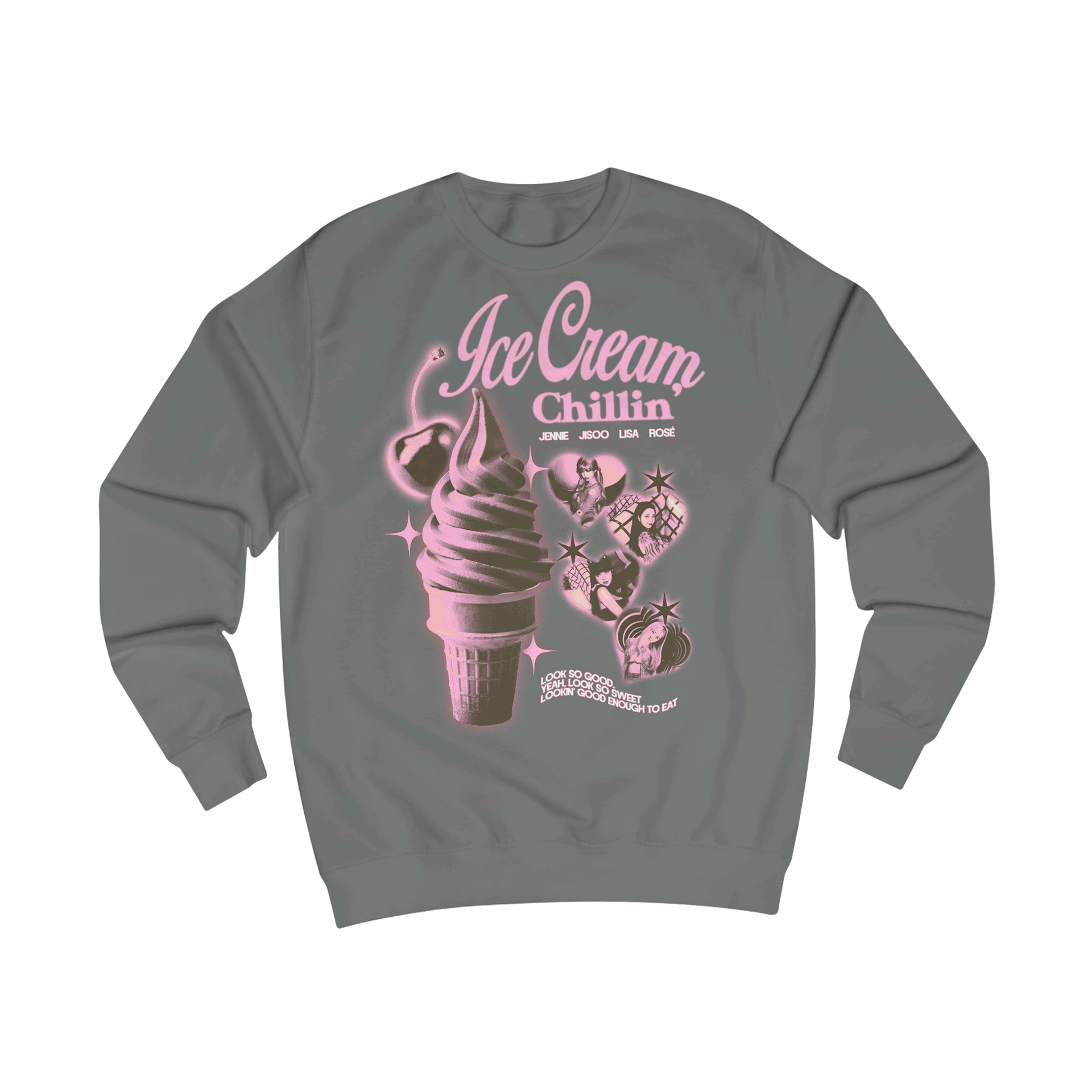 BlackPink 'Ice Cream' Sweatshirt ✧ 3 Colors