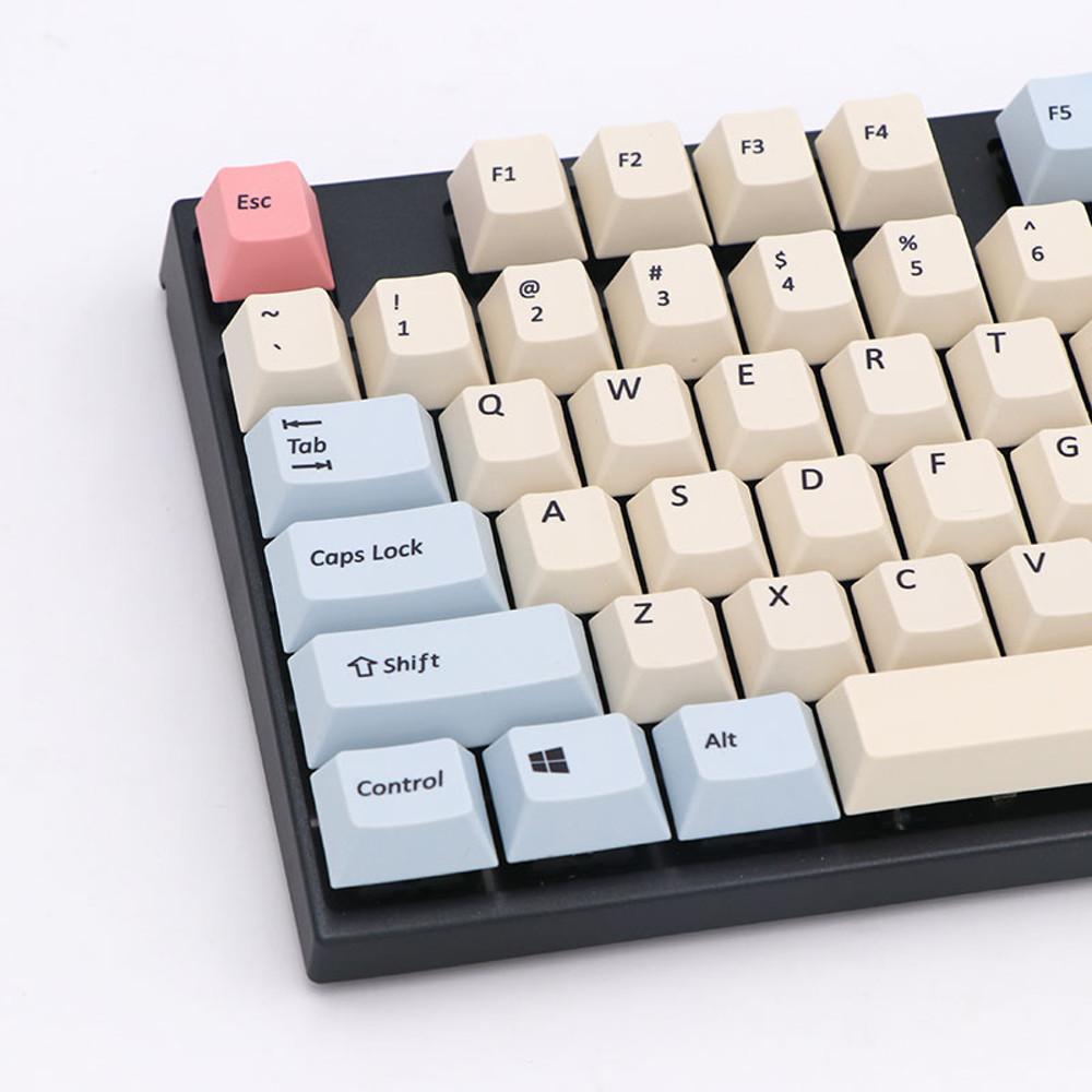 키캡보따리 CHERRY PBT 베이비 핑크블루 키보드 키캡