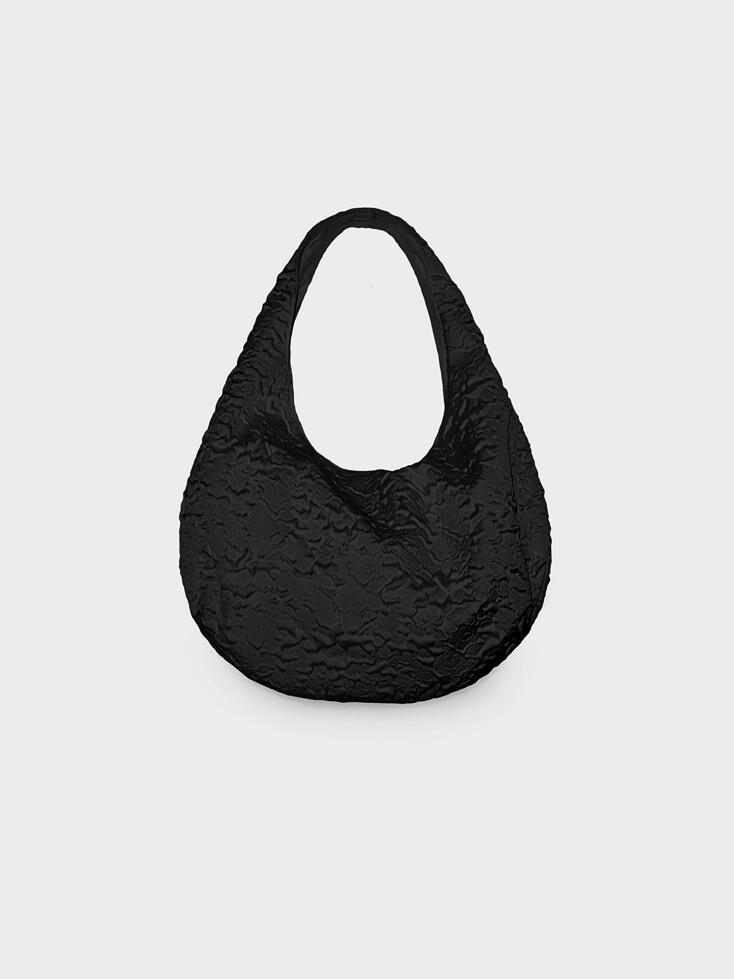 Egg Mini Bag _ Embossing [Black]