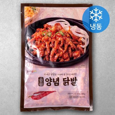 곰곰 양념 닭발 (냉동), 600g, 1개