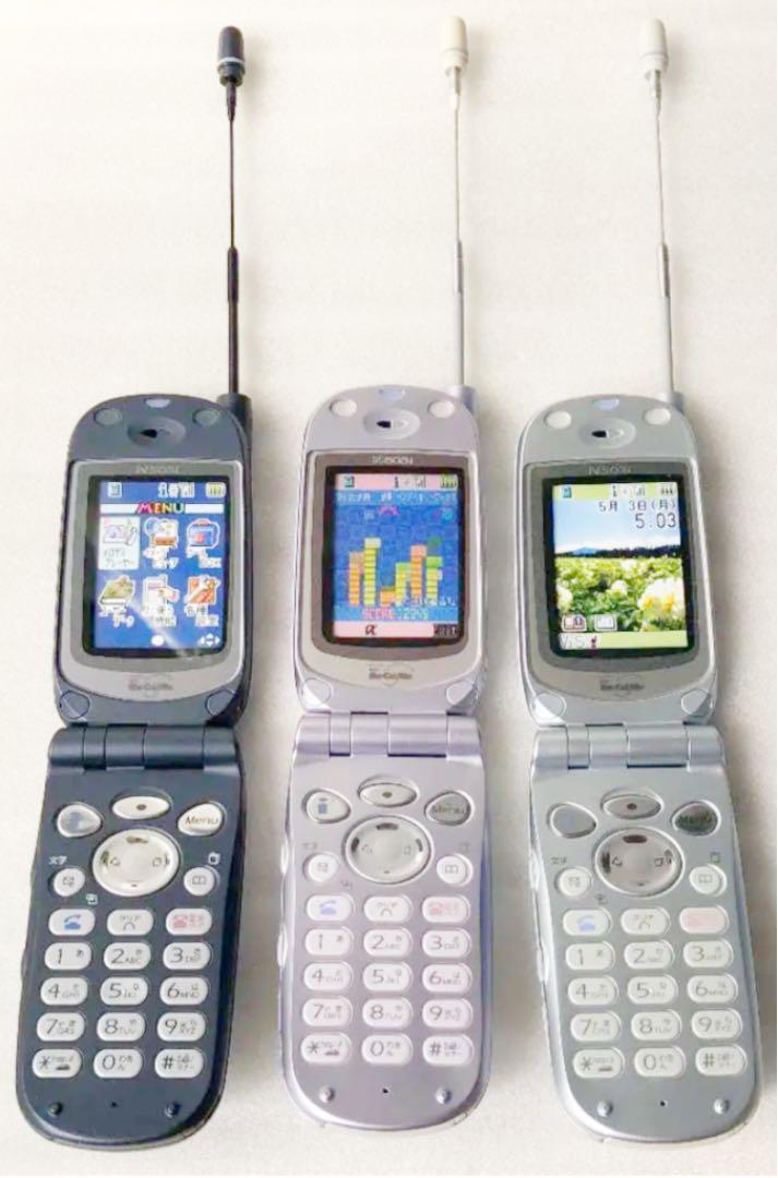 ジャンク希少価値　ドコモガラケーモックアップ　N503i 3色1組