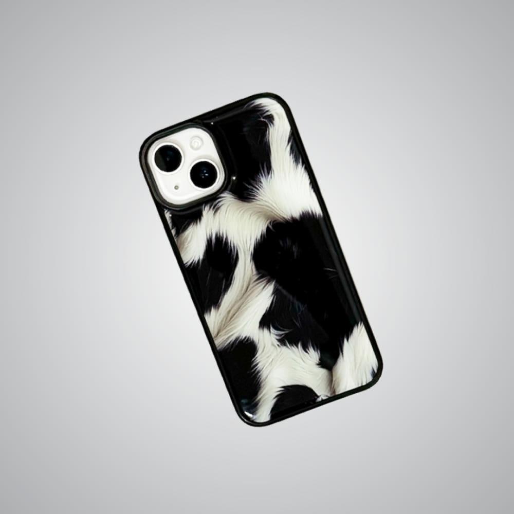 스콜 핸드폰케이스[ MILK COW ]에폭시범퍼폰케이스 맥세이프 아이폰se/6/7 갤럭시