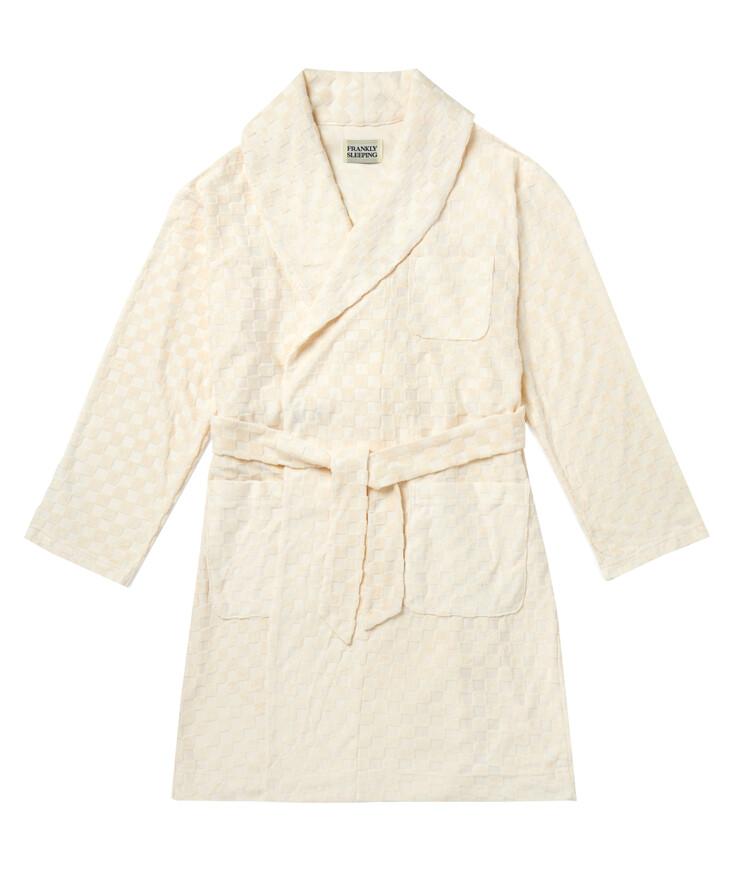 Chess Robe - Ivory