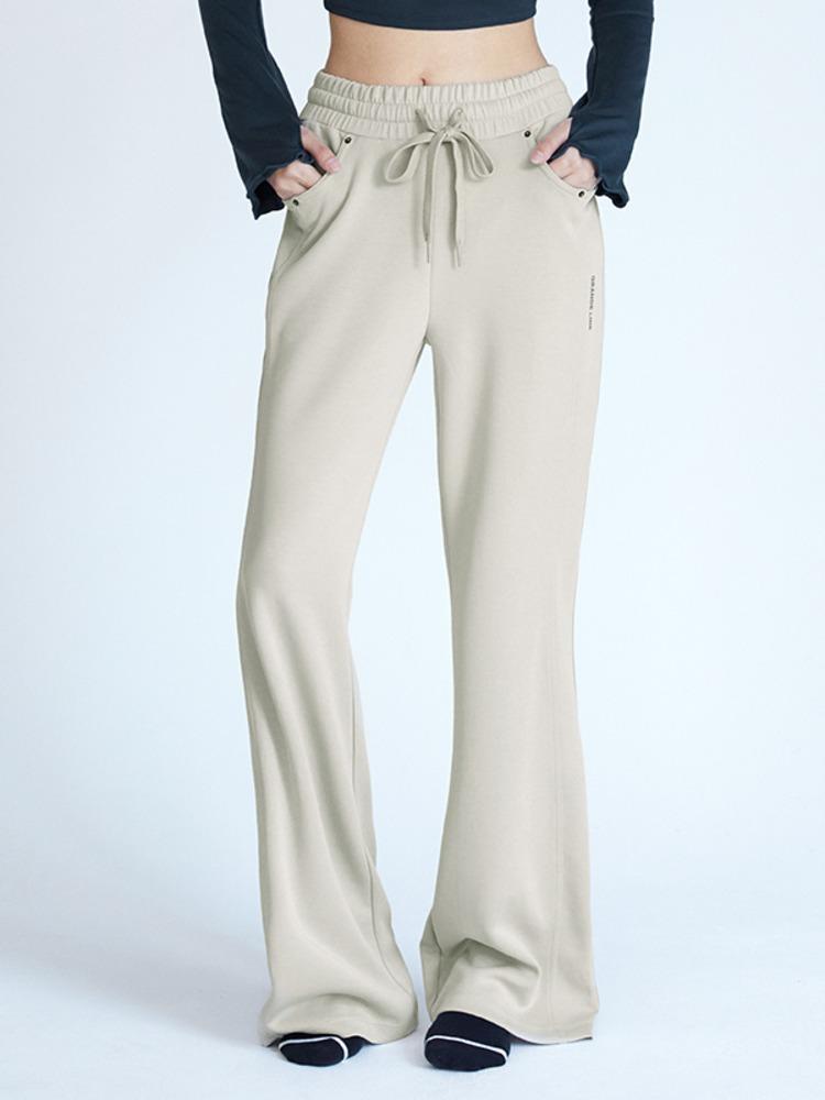 리사이클 세미 부츠컷 팬츠