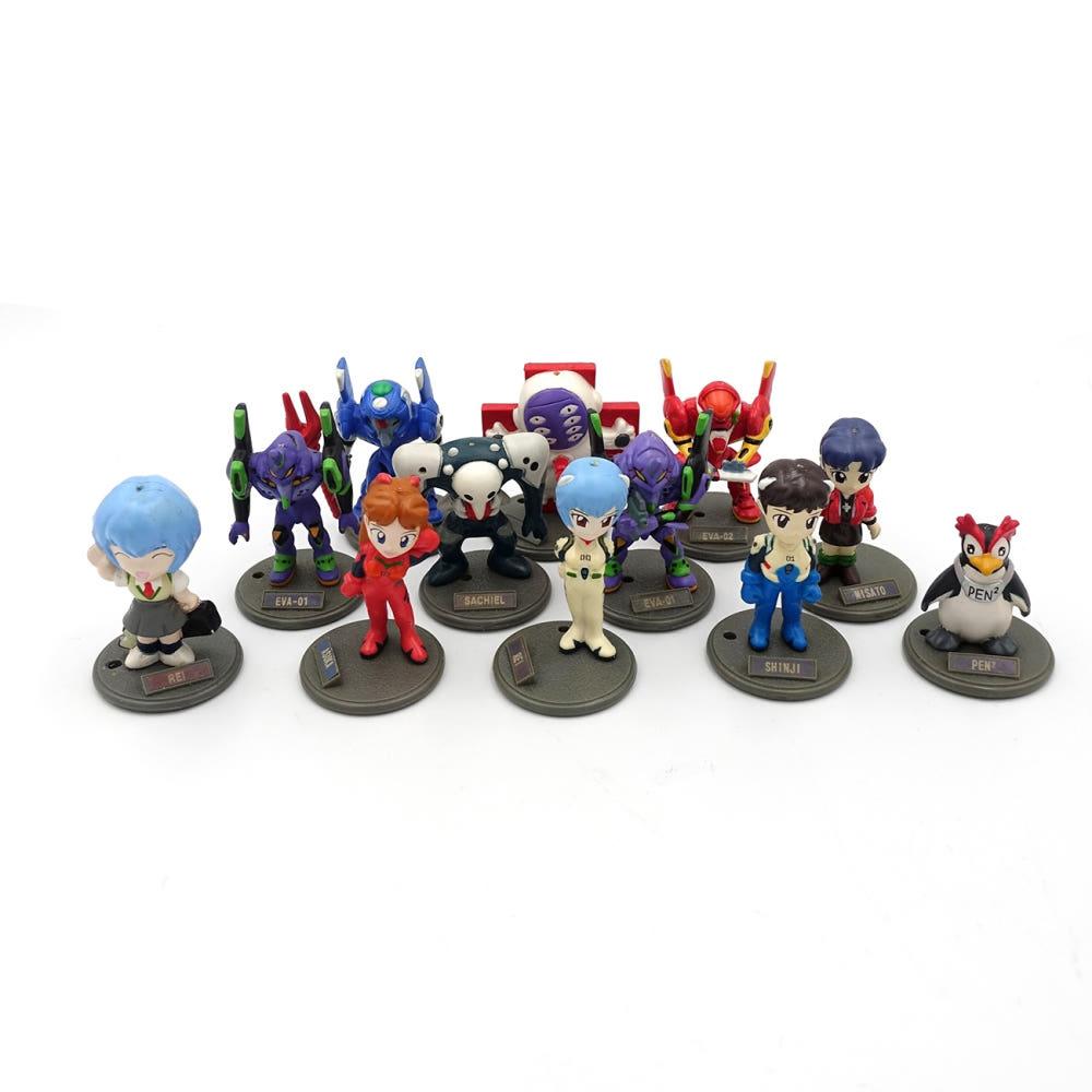 에반게리온 레이 아스카 사도 릴리스 신지 미니 가챠 피규어 모음 일괄 세트