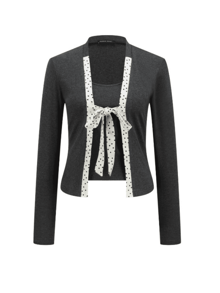 Promise Dot Cardigan (3/21 출고)