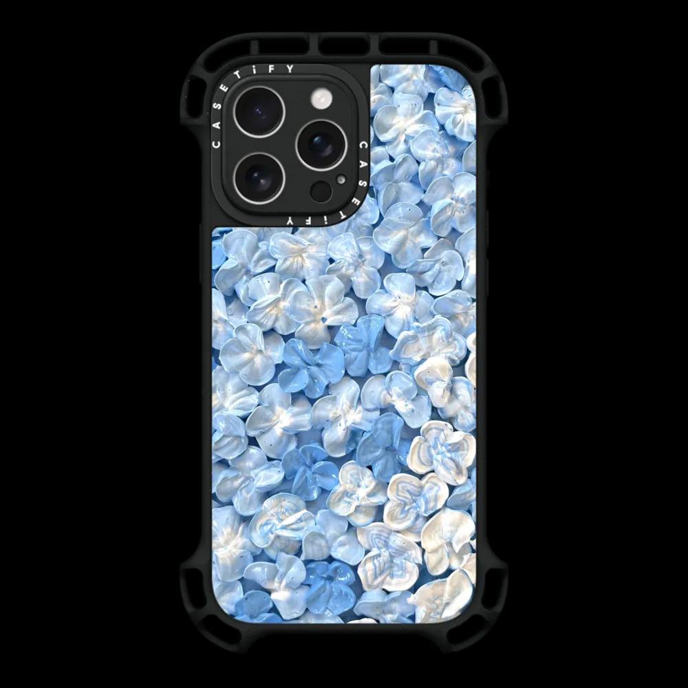 Blue Hydrangea Iphone Case By Ann Upton